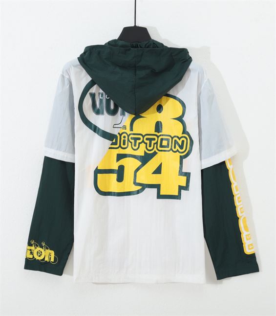 LOUIS VUITTON PATCHWORK BASEBALL JERSEY BLOUSON – LVC037