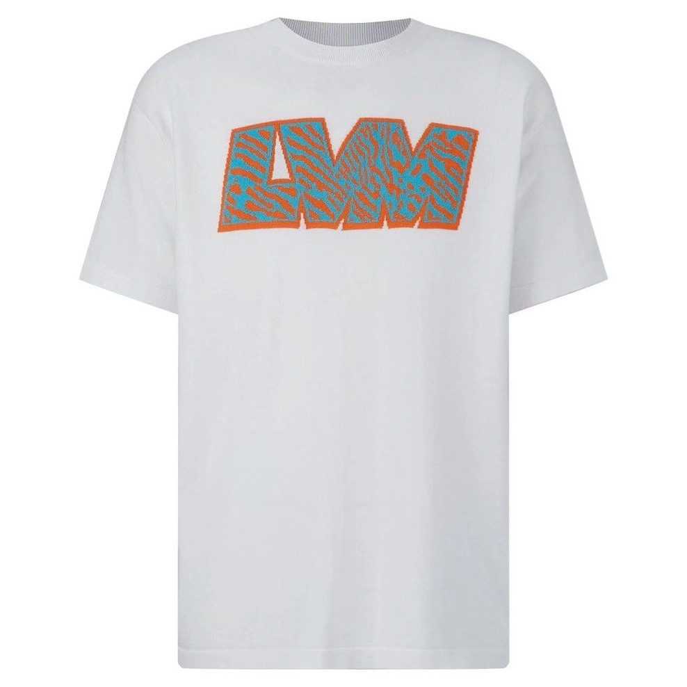 LOGO COTTON T-SHIRT IN WHITE – LVTS110
