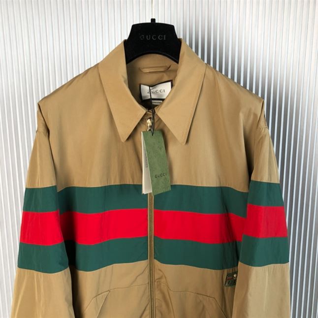 GUCCI WEB COTTON JACKET – GCJ038