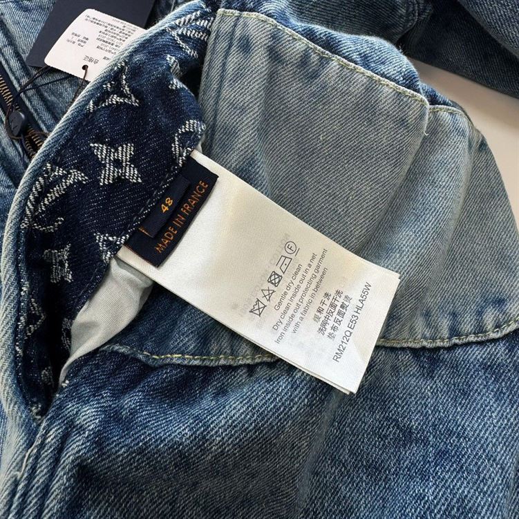 LOUIS VUITTON MONOGRAM PATCHWORK DENIM HOODIE – LVC031