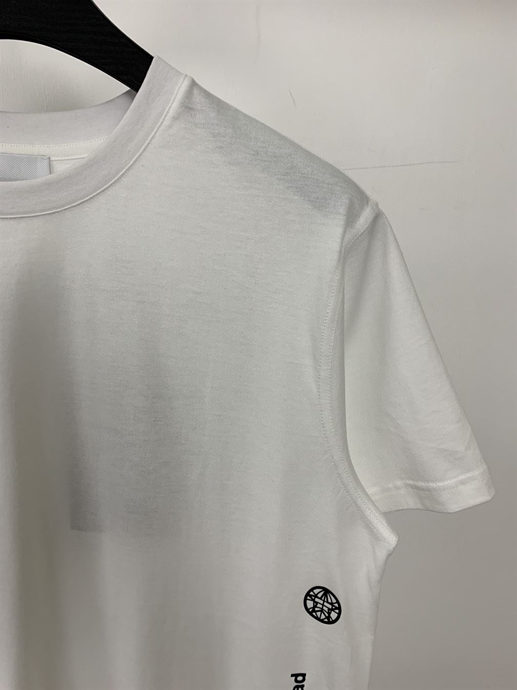BURBERRY WHITE CARRICK COORDINATE T-SHIRT – BRS031