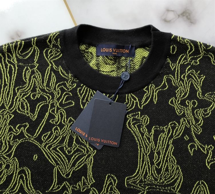 LOUIS VUITTON MONOGRAM COTTON CREWNECK – LVH055