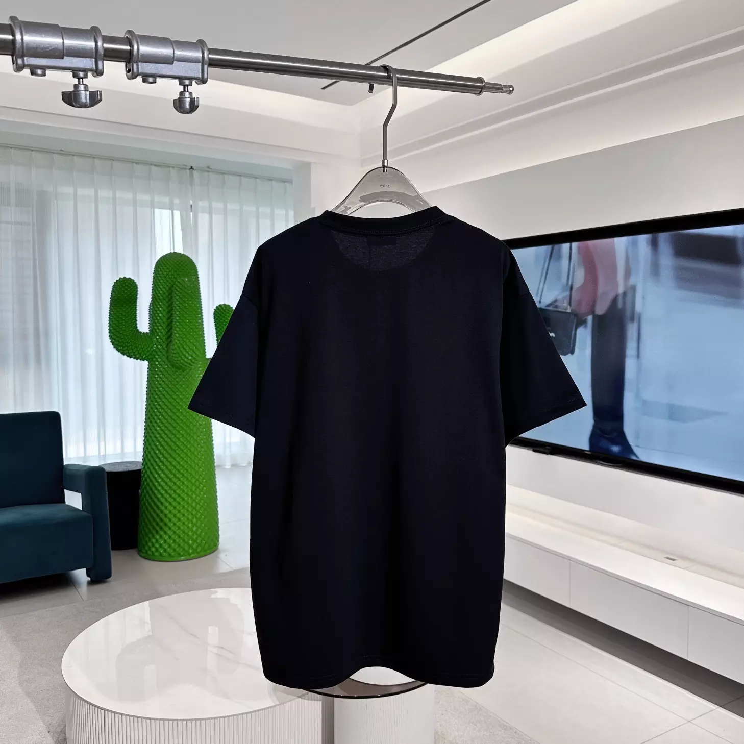 DI0R COTTON T-SHIRT IN BLACK – DOT053