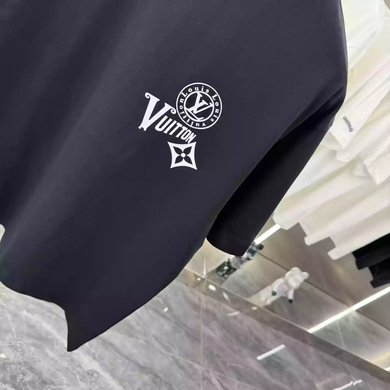 Louis Vuitton Black Short Sleeve Shirt – LVTS085