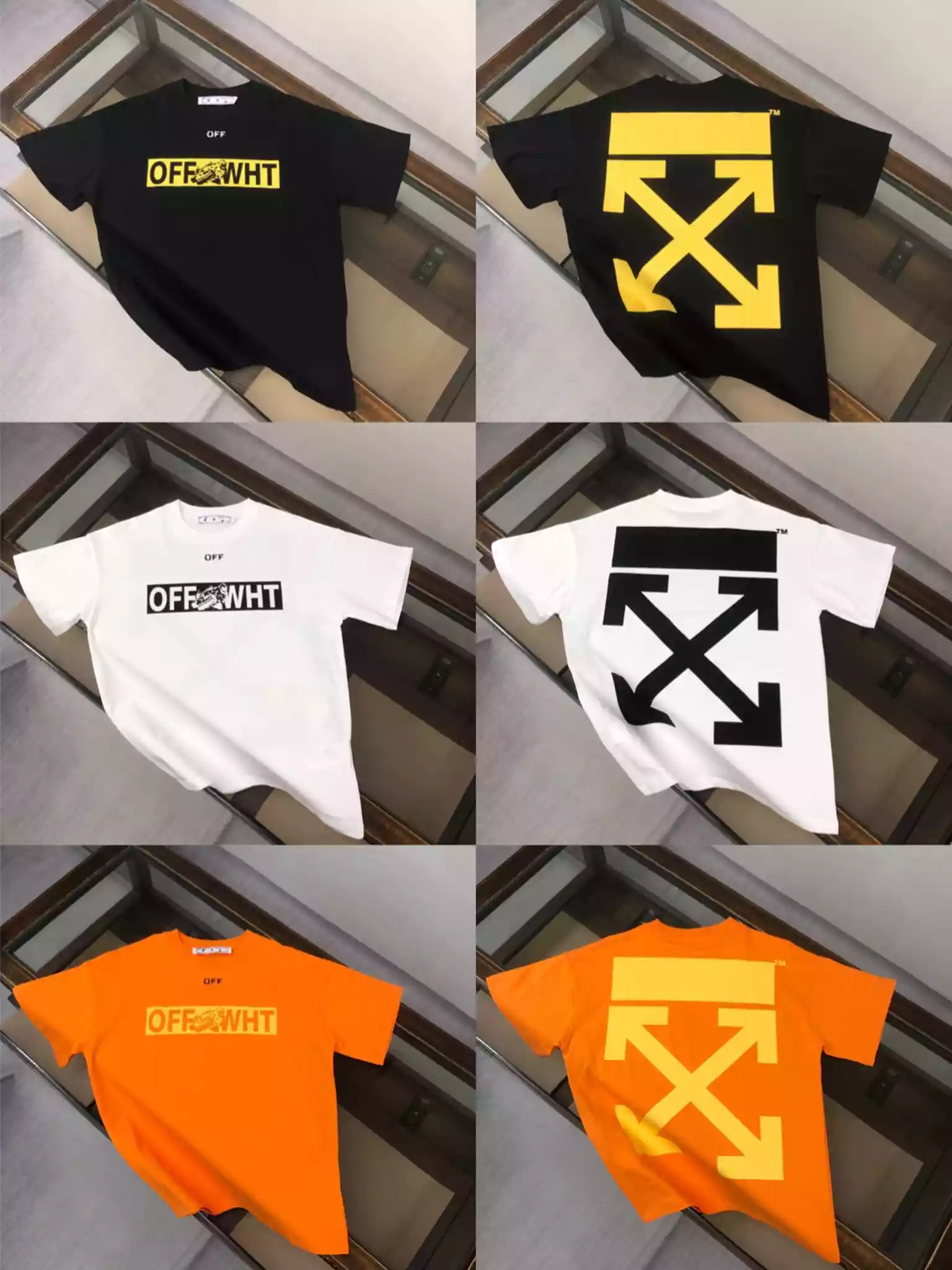 T-shirt Off-White Black – OWS036