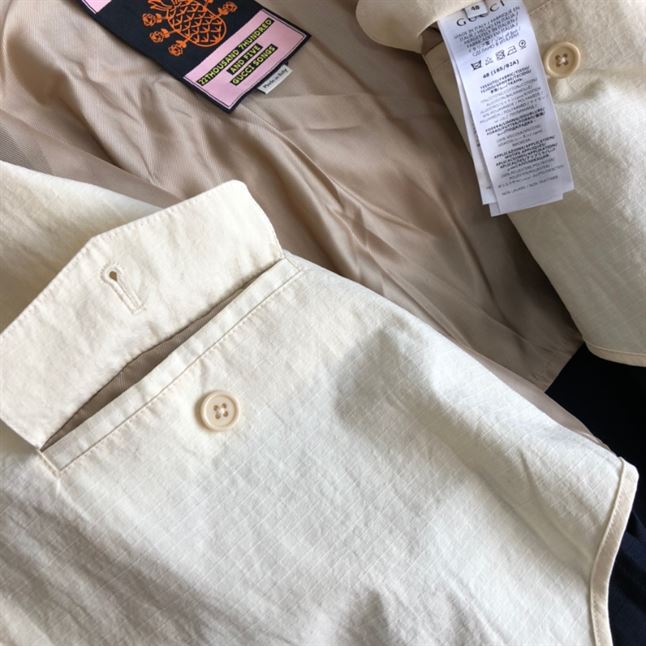 GUCCI PINEAPPLE COTTON NYLON JACKET – GCJ045