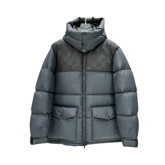 GUCCI Puffer Black Coat – GCJ049