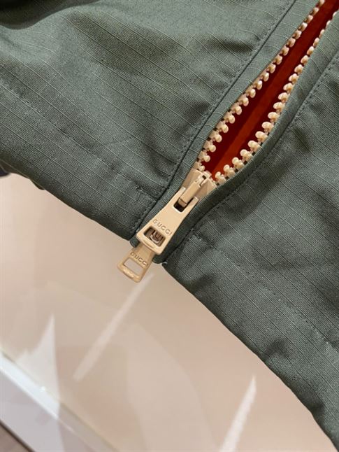 GUCCI GG COTTON CANVAS ZIP JACKET – GCJ028