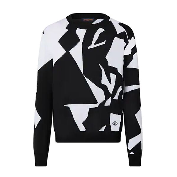 LOUIS VUITTON ABSTRACT HOUNDSTOOTH CREWNECK – LVH028