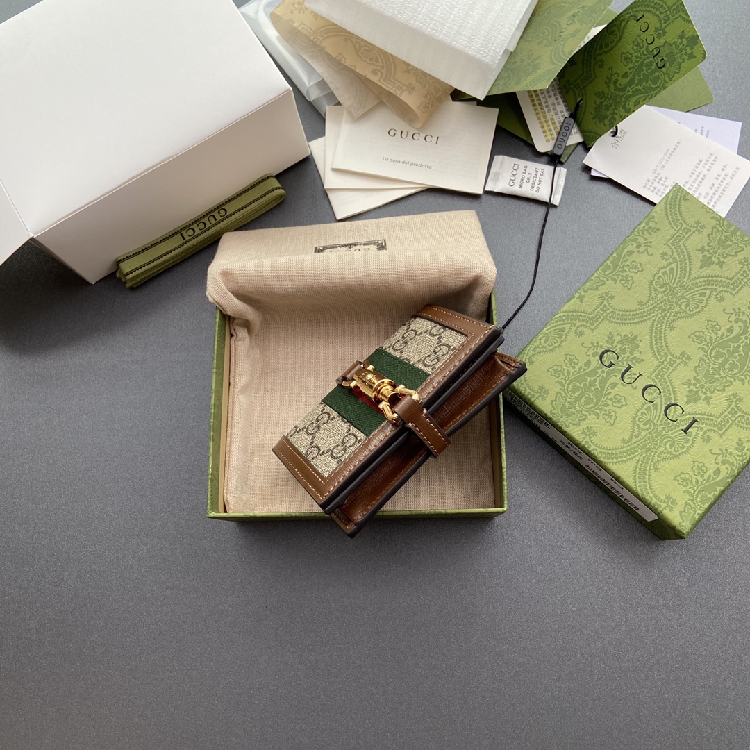 GUCCI GG GHW HORSEBIT 1955 CARD HOLDER – WLG023