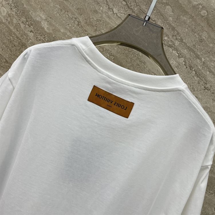 LOUIS VUITTON PRINTED COTTON T-SHIRT – LVTS063