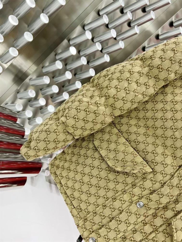 GUCCI X THE NORTH FACE PRINT JACKET BEIGE EBONY – GCJ011