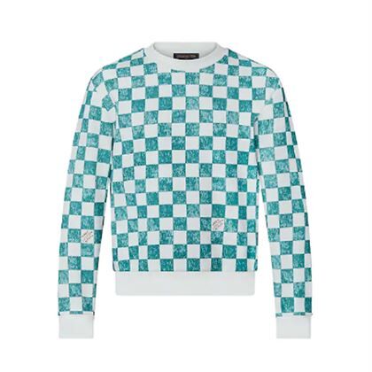 LOUIS VUITTON DAMIER PRINTED CREWNECK – LVH014