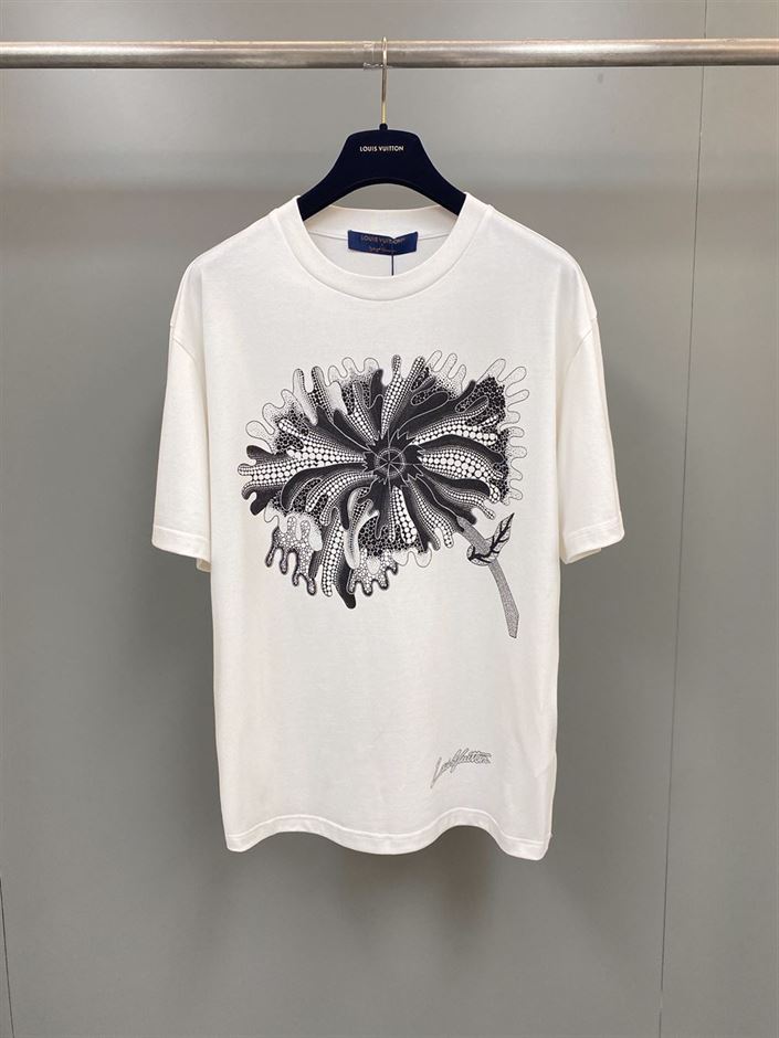 LOUIS VUITTON LV X YK PSYCHEDELIC FLOWER REGULAR T-SHIRT – LVTS037