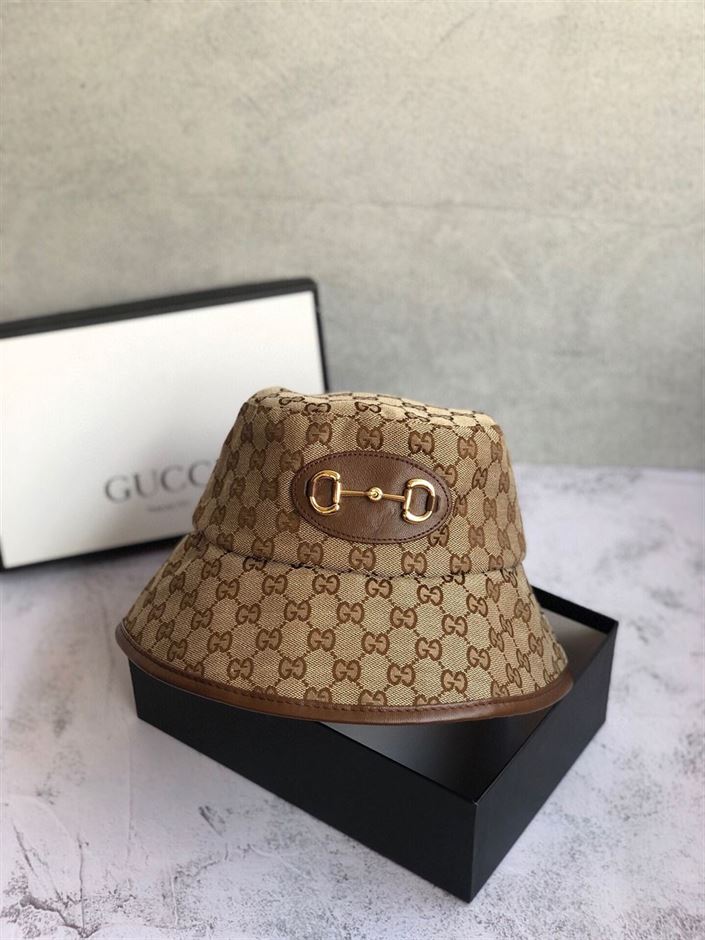 GUCCI GG CANVAS BUCKET HAT – GH095