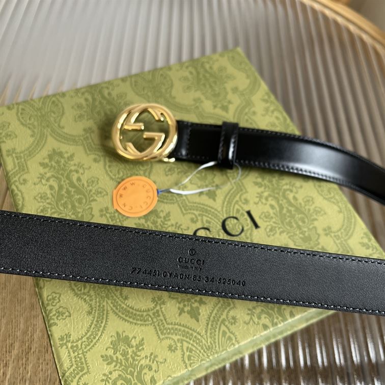 GUCCI BLONDIE BELT BLACK – GB047