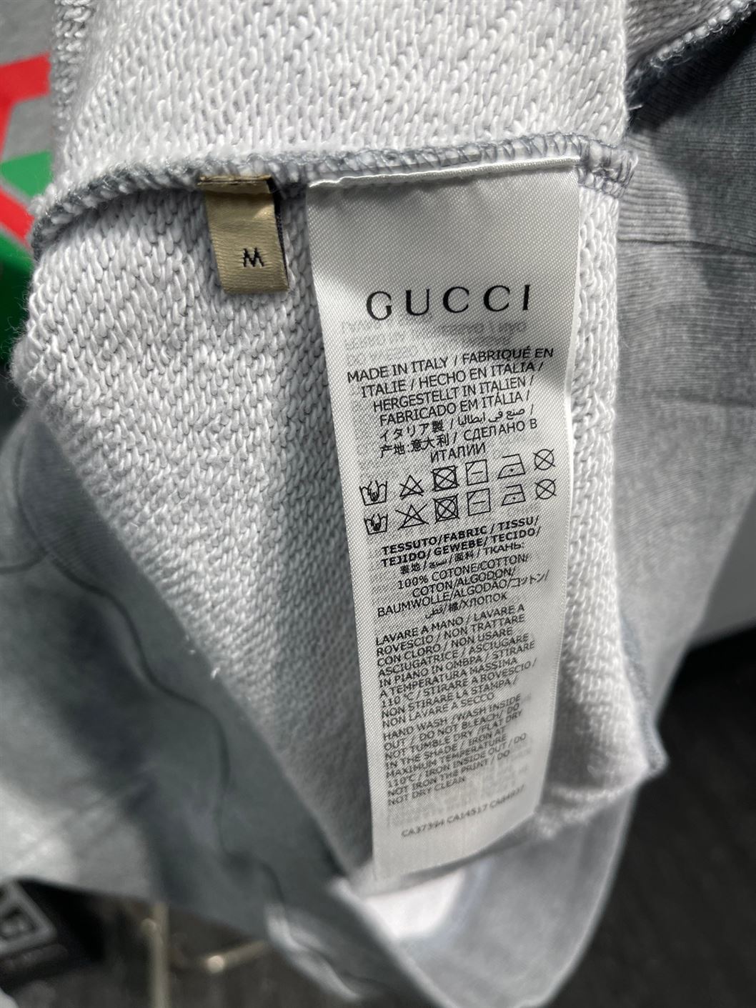 GUCCI CHAIN PRINT HOODED SWEATSHIRT – GCK023