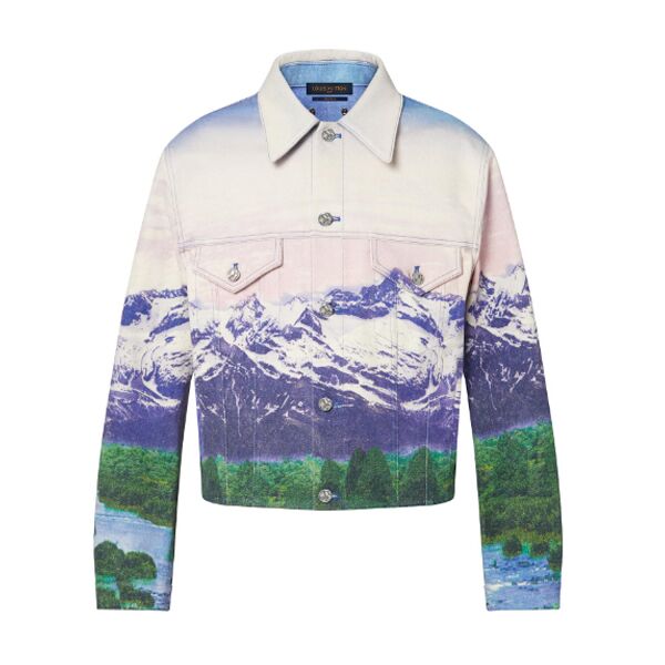 LOUIS VUITTON LANDSCAPE DENIM JACKET – LVC007