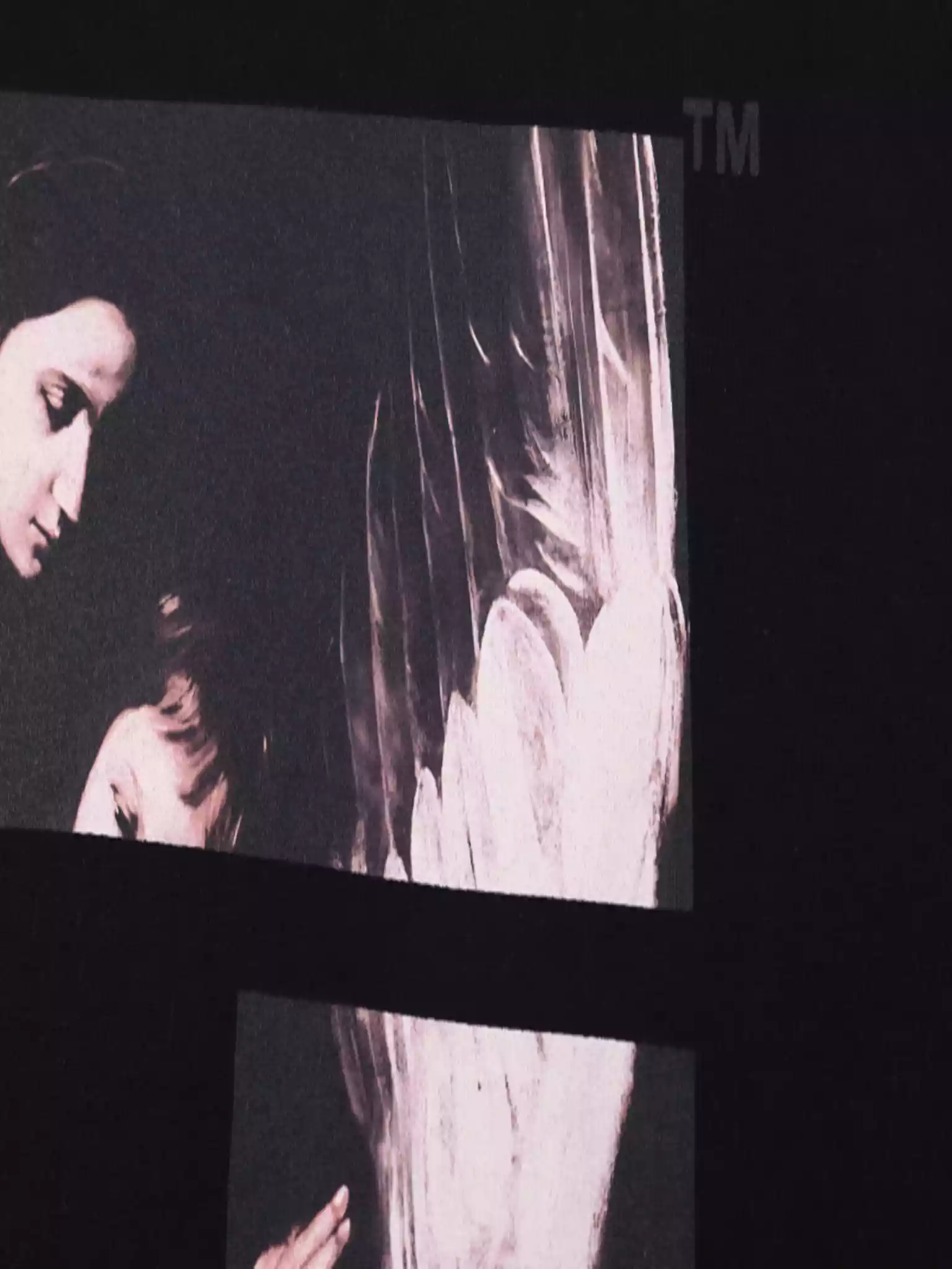 OFF-WHITE Caravaggio Arrow Short Sleeve Tee in Black & Multi – OWS003