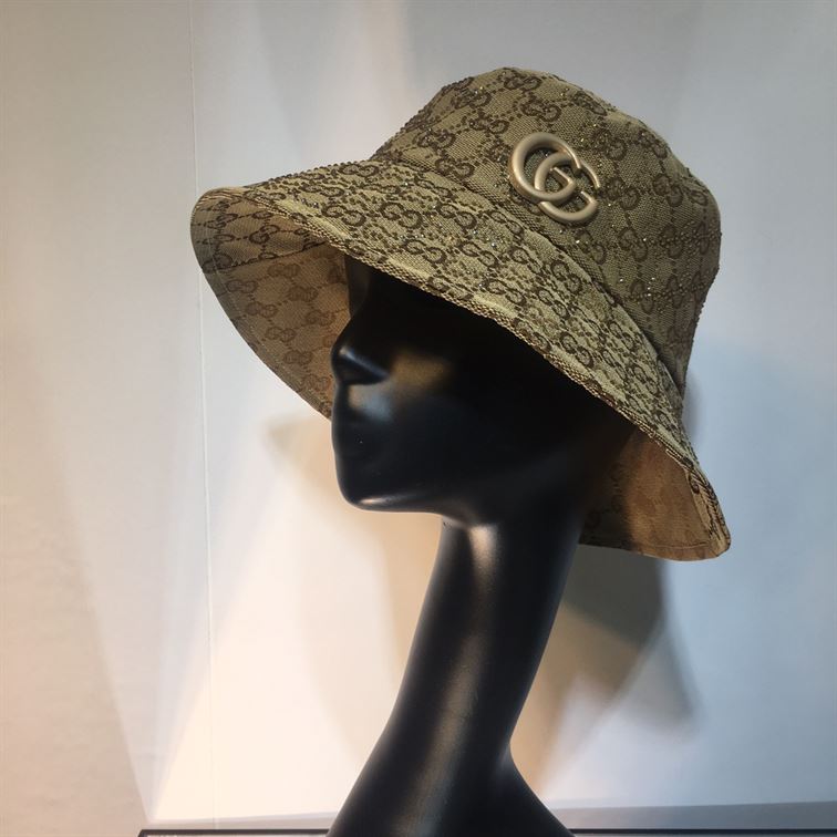 GUCCI GG CANVAS BUCKET HAT – GH146