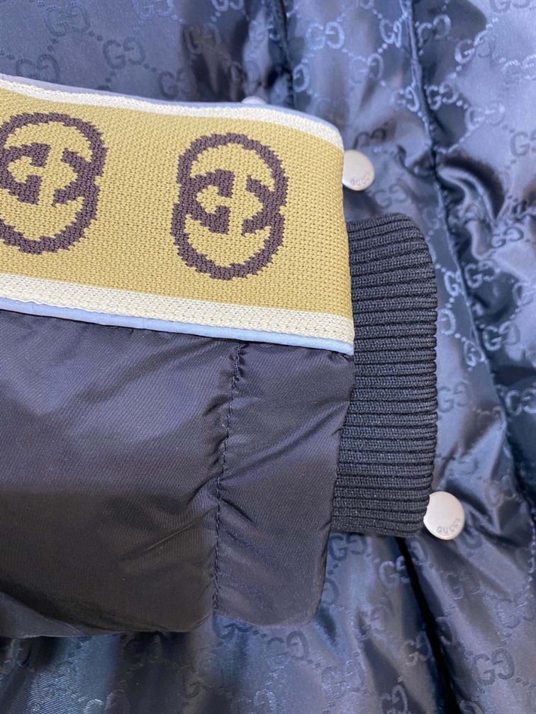 GUCCI GG JACQUARD NYLON PADDED COAT – GCJ007