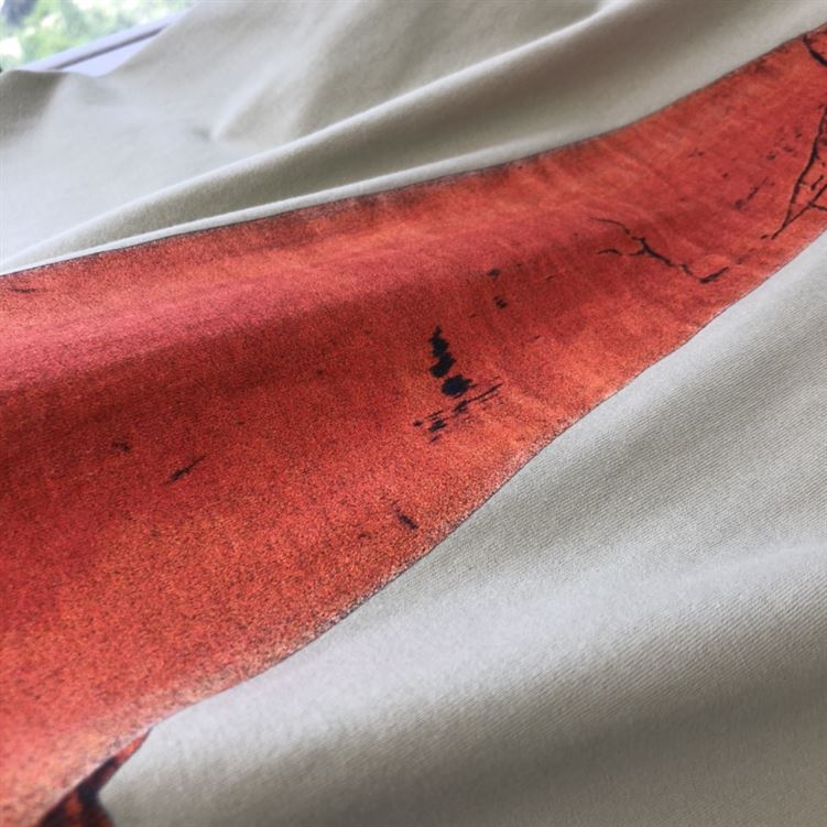 GIVENCHY SLIM FIT T-SHIRT IN JERSEY WITH CERAMIC PRINT IN LIGHT GREEN – GTS004