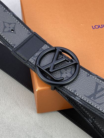 LOUIS VUITTON REVERSIBLE BELT CIRCLE – LBE070