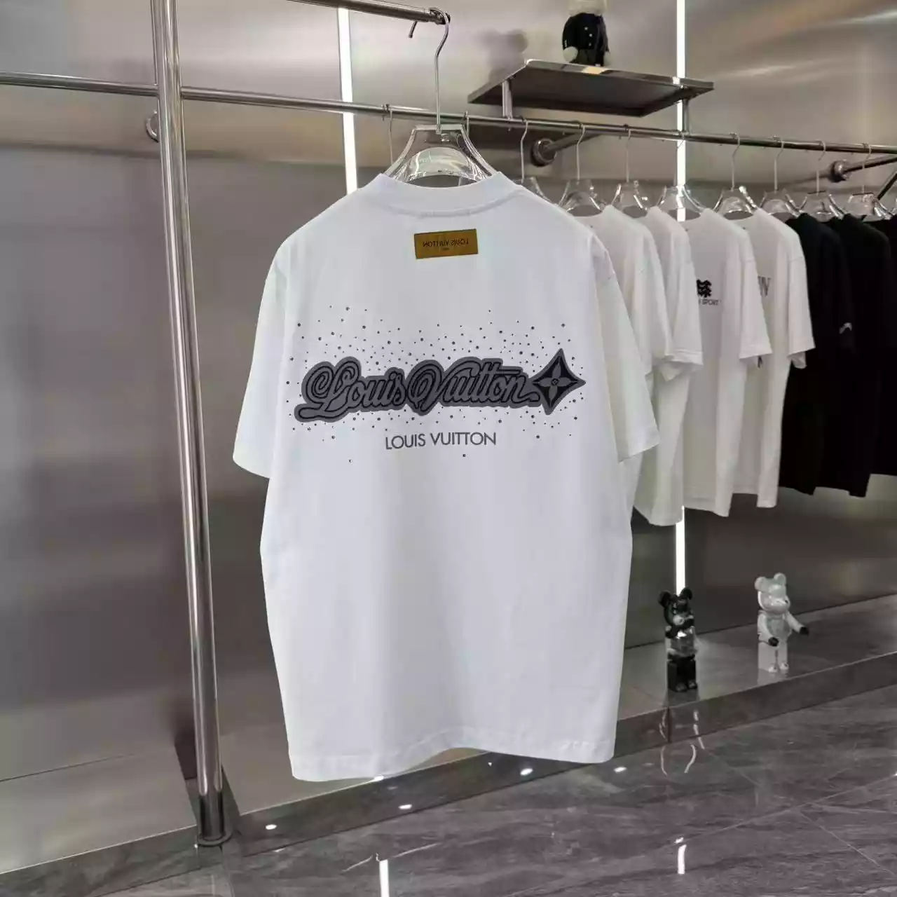 LV Premium Short Sleeve T-shirt In White – LVTS088