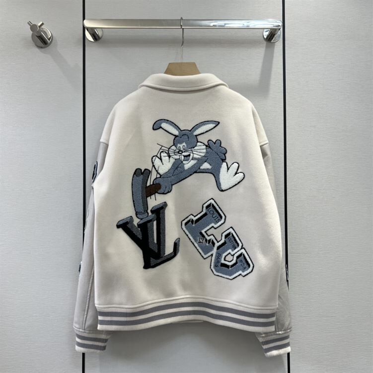 LOUIS VUITTON MULTI PATCHES MIXED LEATHER VARSITY BLOUSON – LVC014