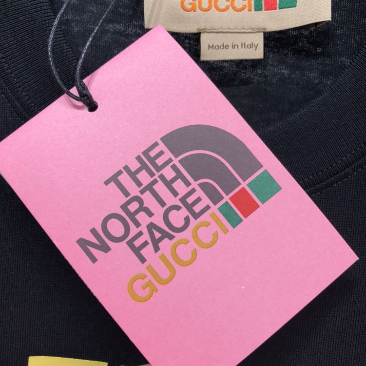 THE NORTH FACE X GUCCI OVERSIZE T-SHIRT IN BLACK – GGS002
