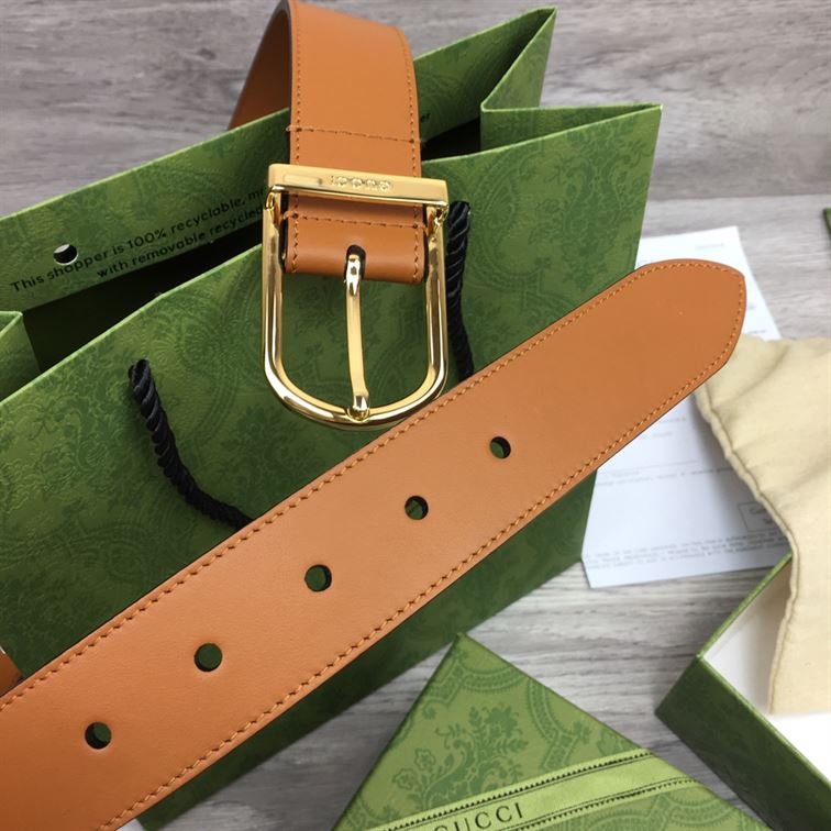 GUCCI BELT WITH INTERLOCKING G DETAIL – GB040