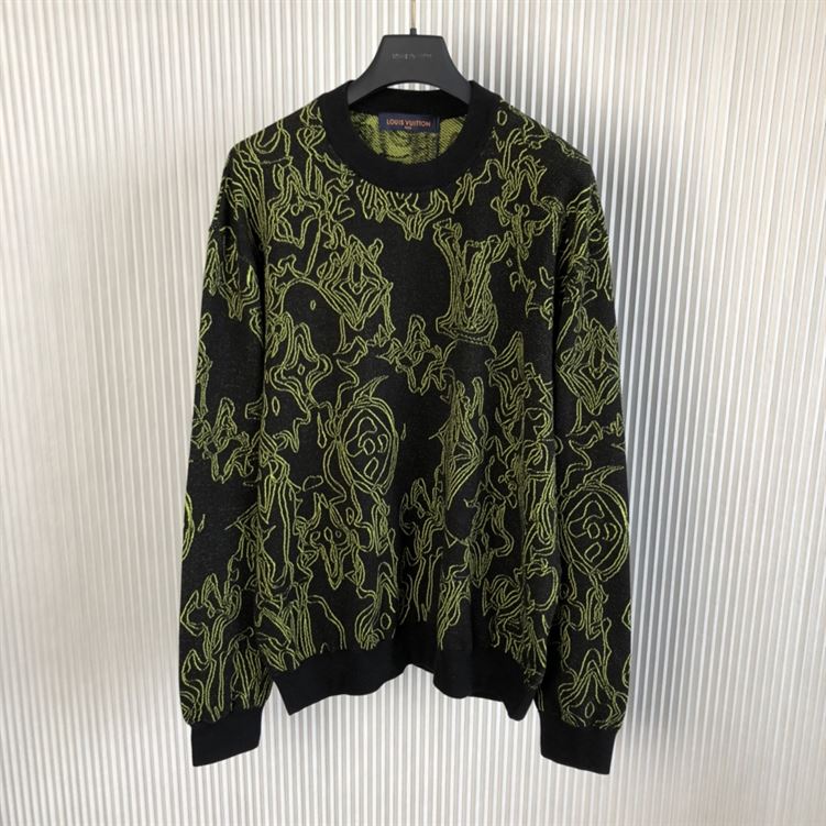 LOUIS VUITTON MONOGRAM COTTON CREWNECK – LVH055