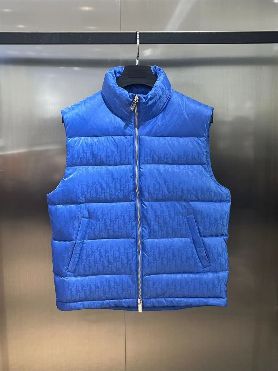 DIOR OBLIQUE SLEEVELESS DOWN JACKET – DRC013
