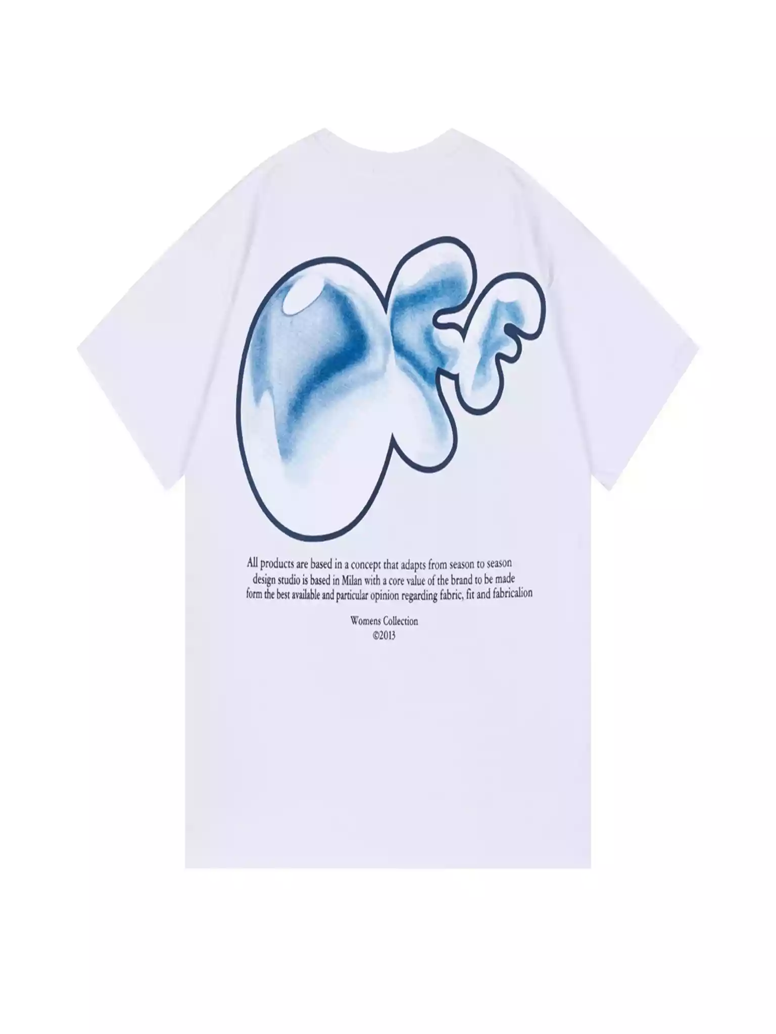 Off-White Bubble Fff T-shirt In White – OWS023