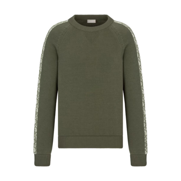 DIOR SWEATER WITH DIOR OBLIQUE INSERTS – DOS019