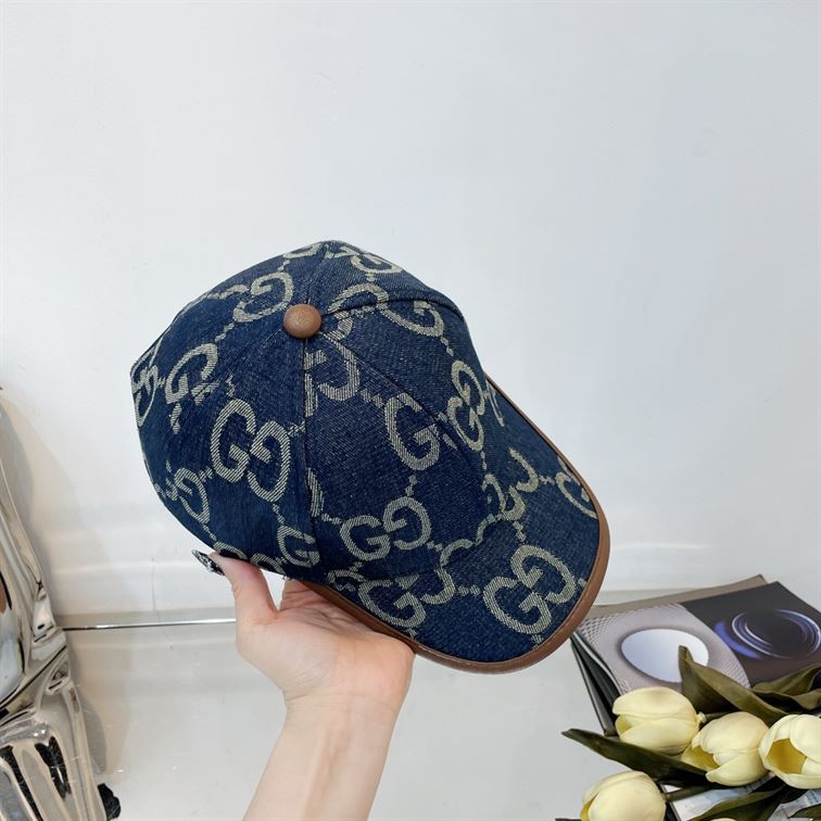 GUCCI JUMBO GG CANVAS BASEBALL HAT – GH130