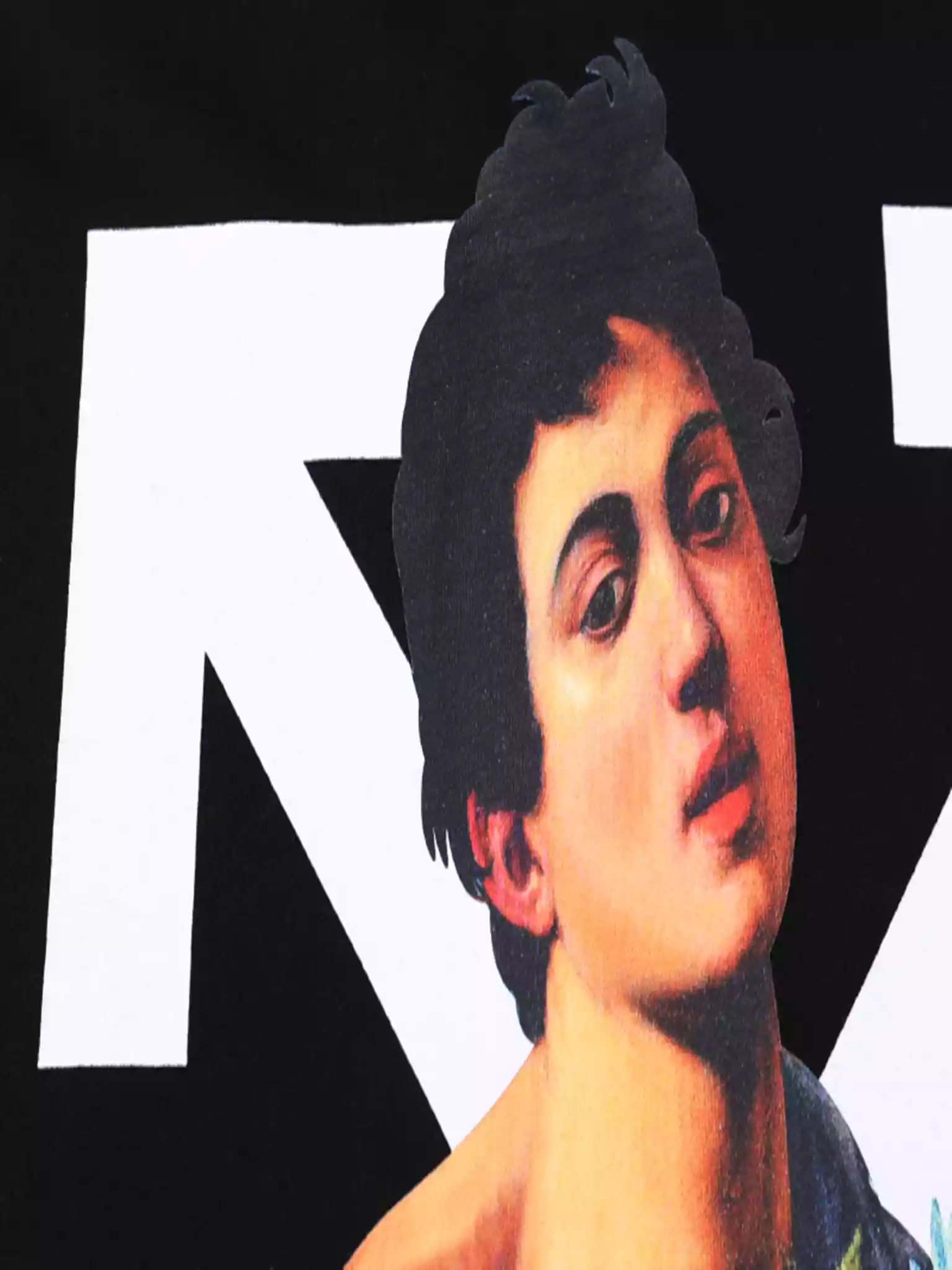 CARAVAGGIO BOY S/S T-SHIRT IN BLACK – OWS020