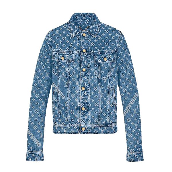LOUIS VUITTON SUPREME DENIM JACKET – LVC003
