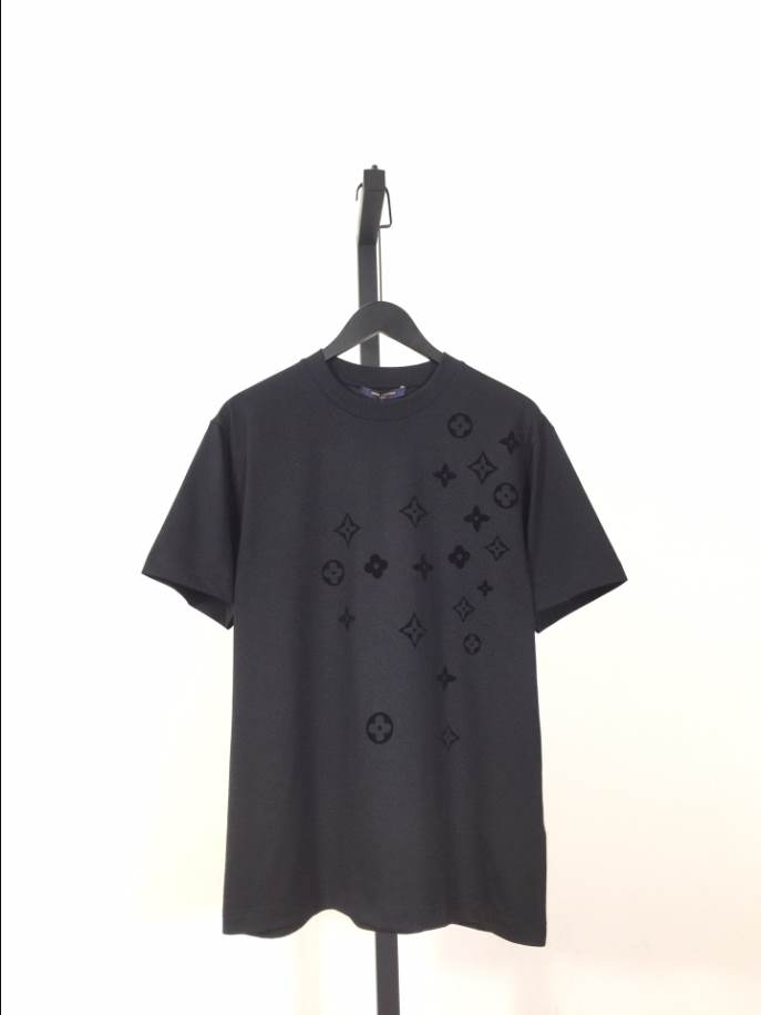 Louis Vuitton Flower Logo Shirt Grey – LVTS083