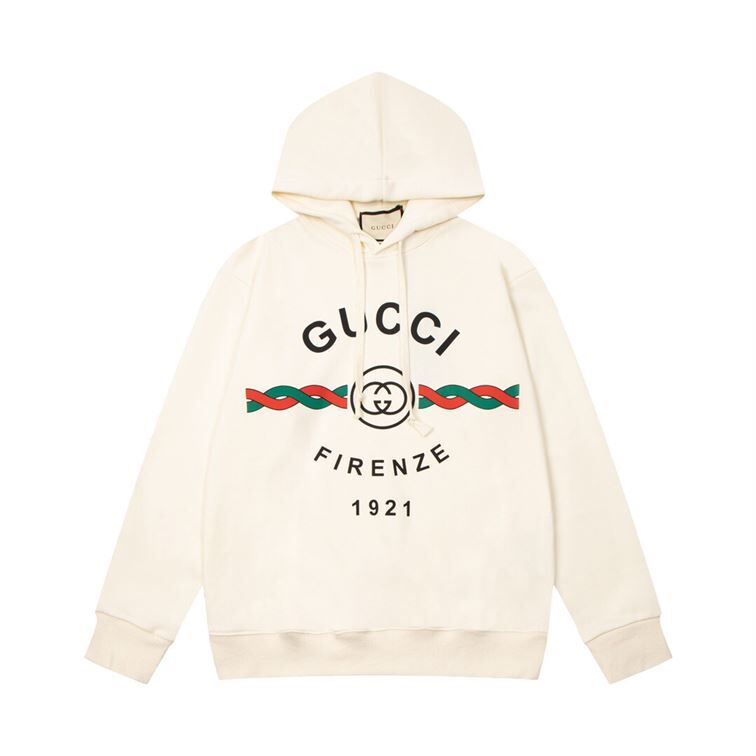 GUCCI COTTON ‘GUCCI FIRENZE 1921’ HOODED SWEATSHIRT – GCK009