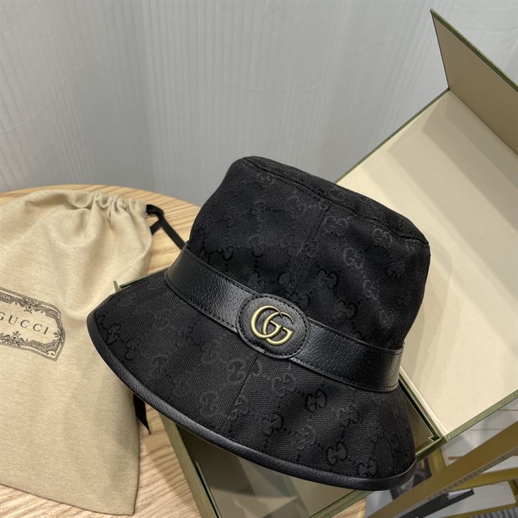 GUCCI GG CANVAS BUCKET HAT – GH160