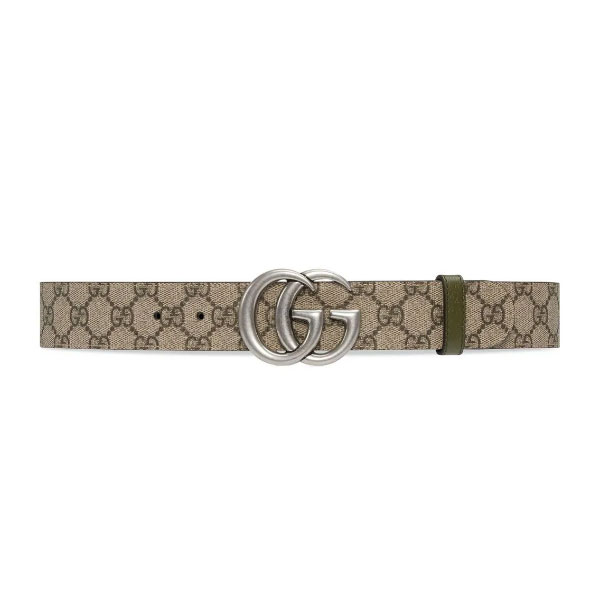 GUCCI GG MARMONT REVERSIBLE BELT IN BEIGE – GB030