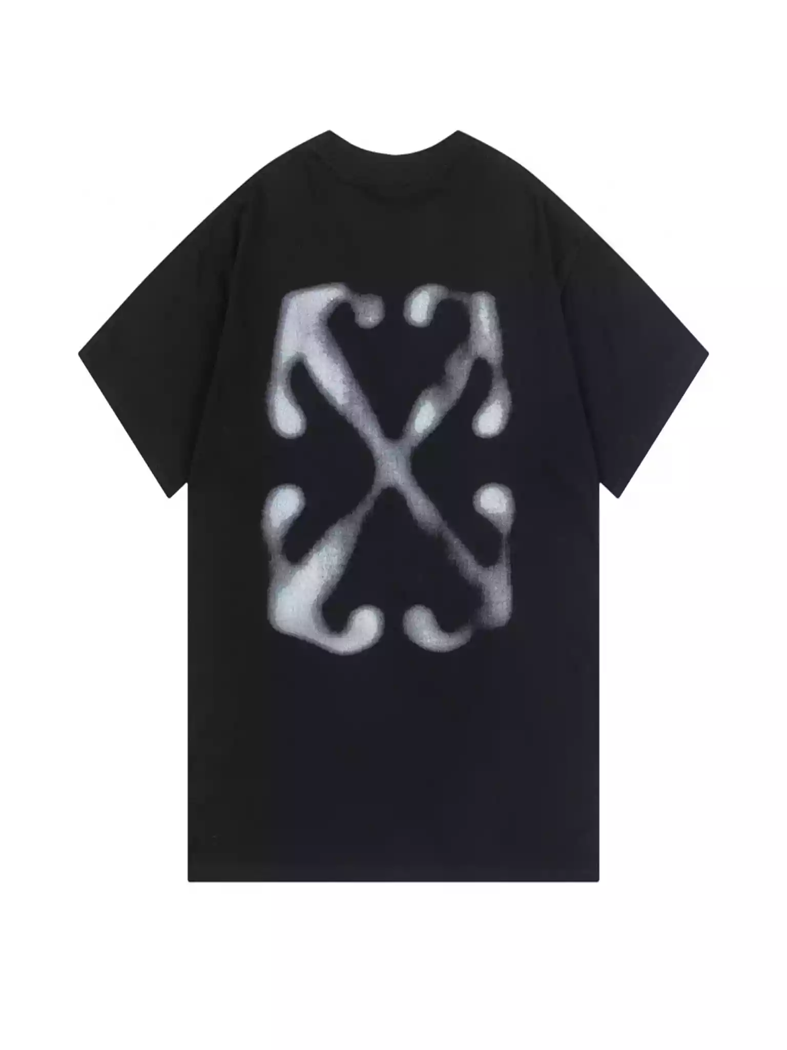 BLACK CHUNKY ARROW S/S T-SHIRT – OWS028