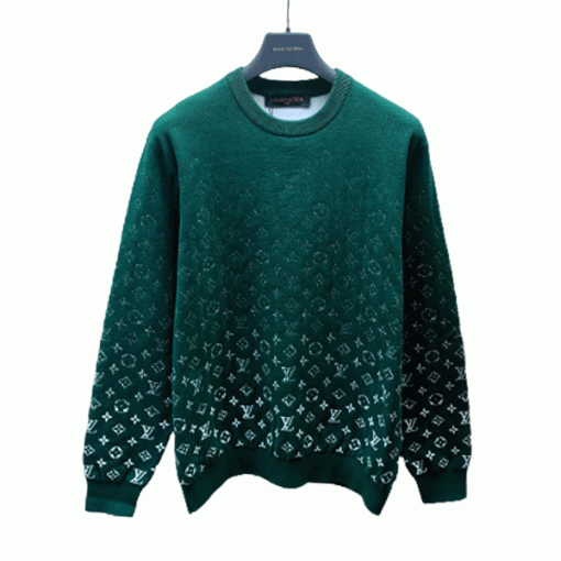 LOUIS VUITTON MONOGRAM GRADIENT COTTON CREWNECK – LVH051