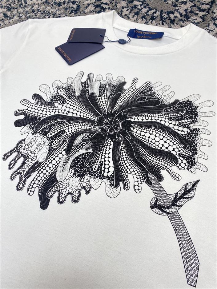 LOUIS VUITTON LV X YK PSYCHEDELIC FLOWER REGULAR T-SHIRT – LVTS037