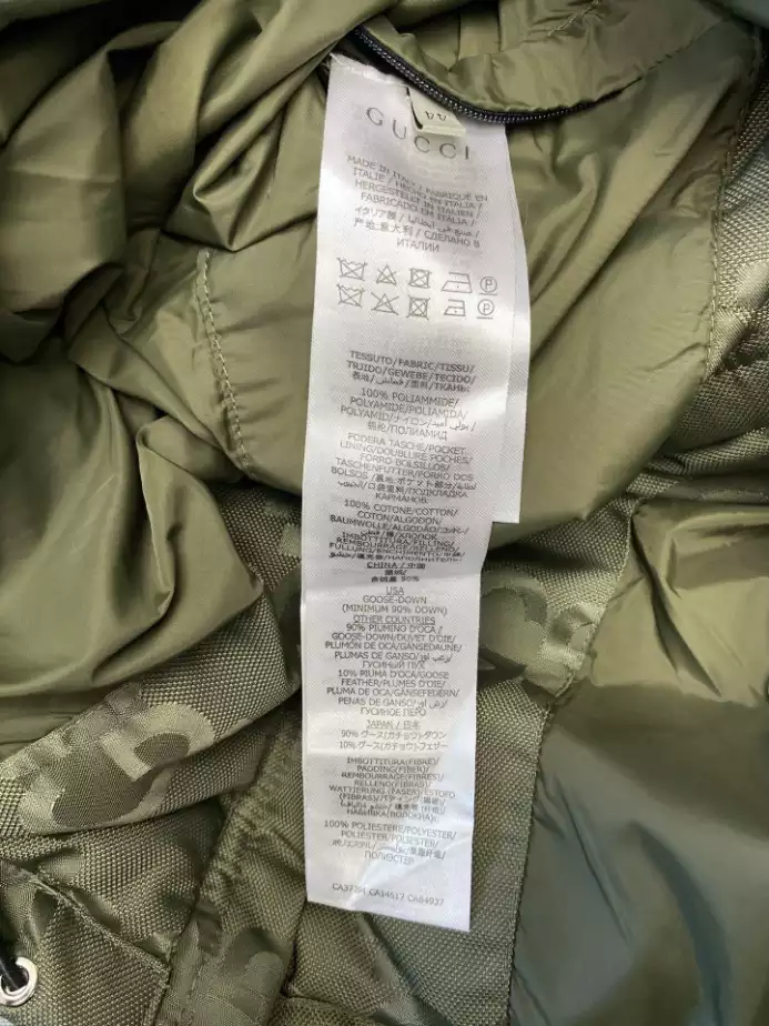 Gucci Jumbo GG Down Jacket – GCJ054