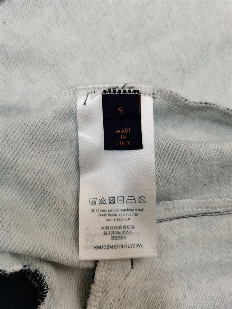 LOUIS VUITTON MONOGRAM ZIP THROUGH COTTON HOODIE – LVH057