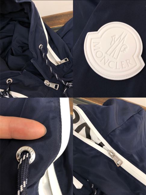 MONCLER VESSIL HOODED JACKET IN BLUE – MC035