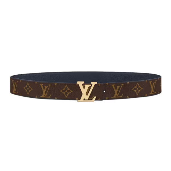 LOUIS VUITTON LV INITIALES 30MM REVERSIBLE BELT MONOGAM – LBE089