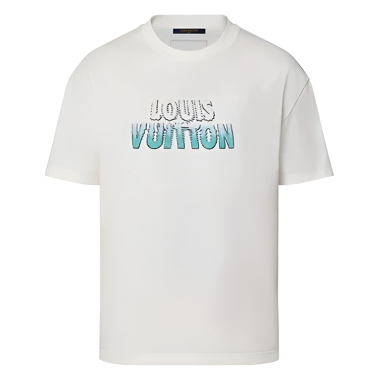 LV LOGO T-SHIRT IN WHITE – LVTS112